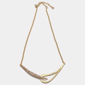 Alexis Bittar Jewelry - Alexis Bittar Swarovski Crystal & Gold Necklace Alexis Bittar Jewelry - Alexis Bittar Swarovski Crystal & Gold Necklace